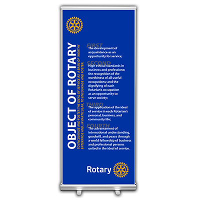 Rotary Object of Rotary Retractable Banner